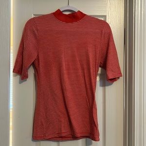 Short sleeve mock turtleneck from t.la